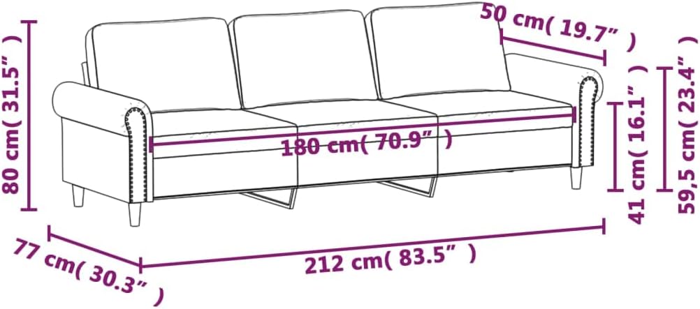 Comfortable Polyester Sectional Sofa – Modern Living